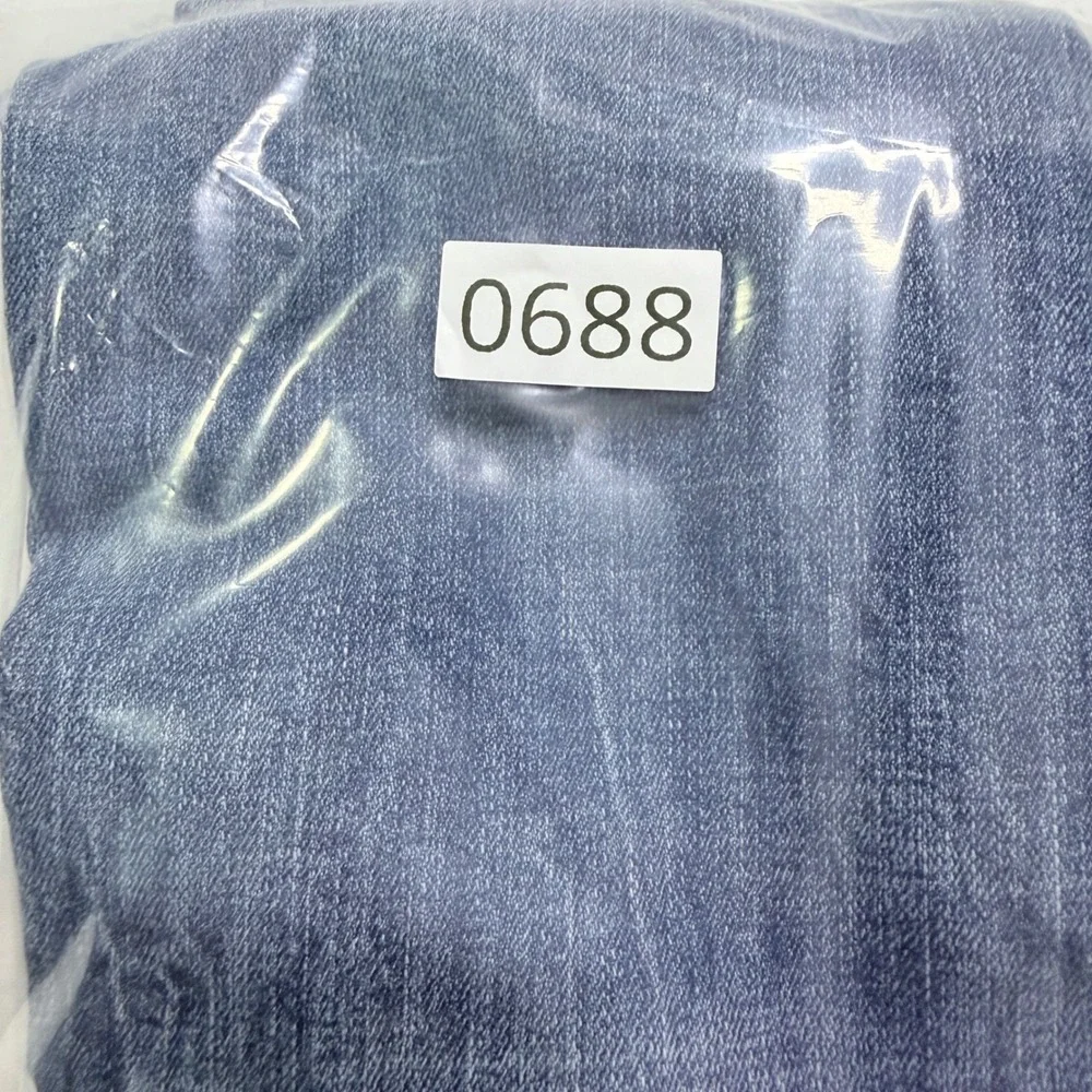 KanCan Jeans Medium Wash Distressed Frayed Hem Blue Denim Size‎ 3 25